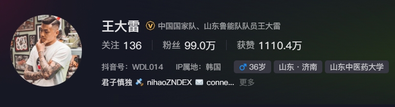 事出突然?泰山赛前几小时亚冠退赛,王大雷社媒IP还显示在韩国